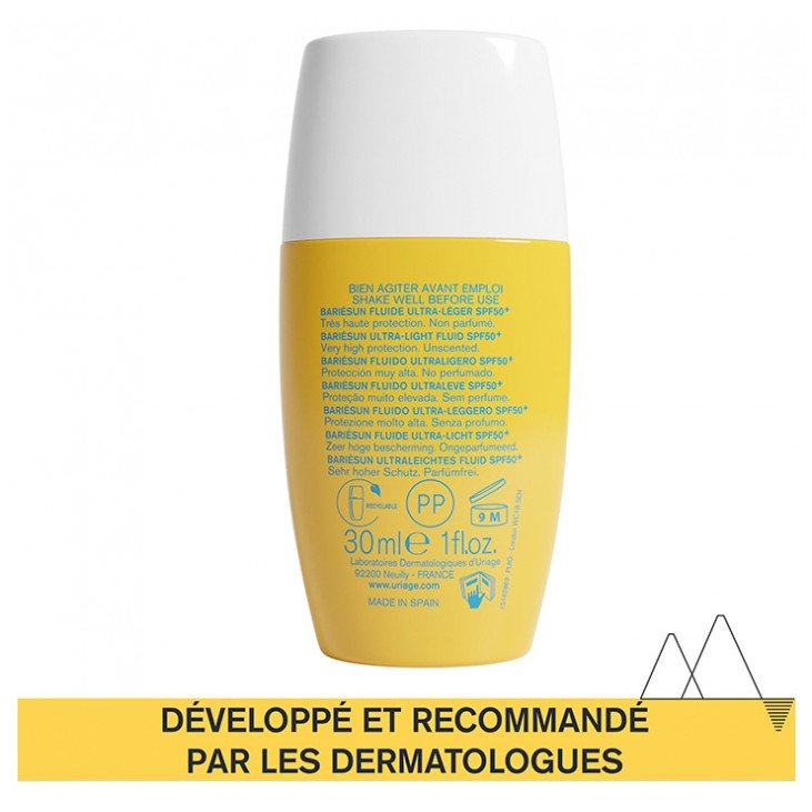 Uriage Bariésun Fluide Ultra-Léger Très Haute Protection SPF50+ 30 ml 03Parapharm - Algérie, Beauté, Santé , Bien-être... Uriage Bariésun Fluide Ultra-Léger Très Haute Protection SPF50+ 30 ml 03Parapharm - Algérie, Beauté, Santé , Bien-être...