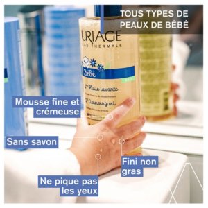 Uriage Bébé 1ère Huile Lavante 500 ml 03Parapharm - Algérie, Beauté, Santé , Bien-être...