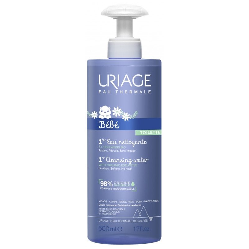 Uriage Bébé 1ère Eau Nettoyante 500 ml 03Parapharm - Algérie, Beauté, Santé , Bien-être... Uriage Bébé 1ère Eau Nettoyante 500 ml 03Parapharm - Algérie, Beauté, Santé , Bien-être...
