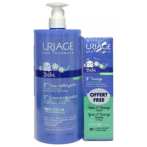 Uriage Bébé 1ère Eau Nettoyante 1 L + 1er Change à l&rsquo;Edelweiss 100 ml Offert 03Parapharm - Algérie, Beauté, Santé , Bien-être...