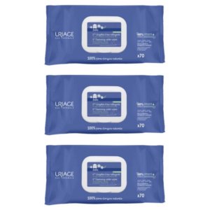 Uriage Bébé 1ères Lingettes d&rsquo;Eau Nettoyante Lot de 3 x 70 Lingettes 03Parapharm - Algérie, Beauté, Santé , Bien-être...