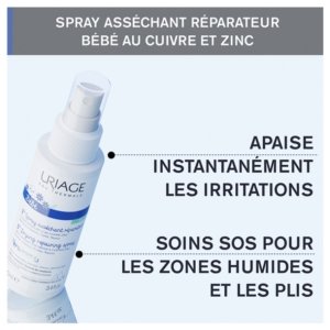 Uriage Bébé 1er Spray Asséchant Réparateur 100 ml 03Parapharm - Algérie, Beauté, Santé , Bien-être... Uriage Bébé 1er Spray Asséchant Réparateur 100 ml 03Parapharm - Algérie, Beauté, Santé , Bien-être...