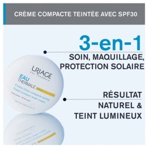 Uriage Crème d&rsquo;Eau Compacte Teintée SPF30 10 g 03Parapharm - Algérie, Beauté, Santé , Bien-être...