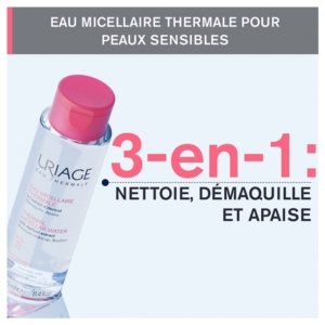 Uriage Eau Micellaire Thermale Peaux Sensibles 250 ml 03Parapharm - Algérie, Beauté, Santé , Bien-être... Uriage Eau Micellaire Thermale Peaux Sensibles 250 ml 03Parapharm - Algérie, Beauté, Santé , Bien-être...