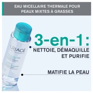 Uriage Eau Micellaire Thermale Peaux Mixtes à Grasses 250 ml 03Parapharm - Algérie, Beauté, Santé , Bien-être...