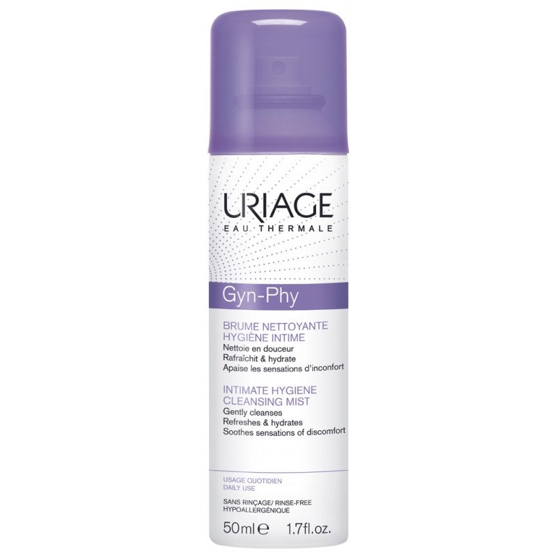 Uriage Gyn-Phy Brume Nettoyante Hygiène Intime 50 ml 03Parapharm - Algérie, Beauté, Santé , Bien-être... Uriage Gyn-Phy Brume Nettoyante Hygiène Intime 50 ml 03Parapharm - Algérie, Beauté, Santé , Bien-être...