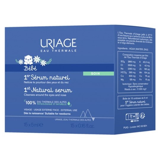 Uriage Bébé 1er Sérum Naturel 15 x 5 ml 03Parapharm - Algérie, Beauté, Santé , Bien-être... Uriage Bébé 1er Sérum Naturel 15 x 5 ml 03Parapharm - Algérie, Beauté, Santé , Bien-être...