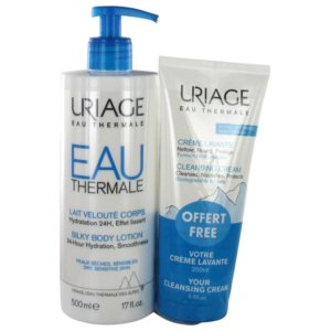 Uriage Lait Velouté Corps 500 ml + Crème Lavante 200 ml Offerte 03Parapharm - Algérie, Beauté, Santé , Bien-être...