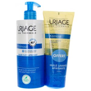Uriage Xémose Baume Oléo-Apaisant Anti-Grattage 500 ml + Huile Lavante Apaisante 200 ml Offerte 03Parapharm - Algérie, Beauté, Santé , Bien-être...