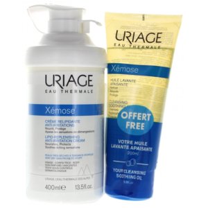 Uriage Xémose Crème Relipidante Anti-Irritations 400 ml + Huile Lavante Apaisante 200 ml Offerte 03Parapharm - Algérie, Beauté, Santé , Bien-être... Uriage Xémose Crème Relipidante Anti-Irritations 400 ml + Huile Lavante Apaisante 200 ml Offerte 03Parapharm - Algérie, Beauté, Santé , Bien-être...