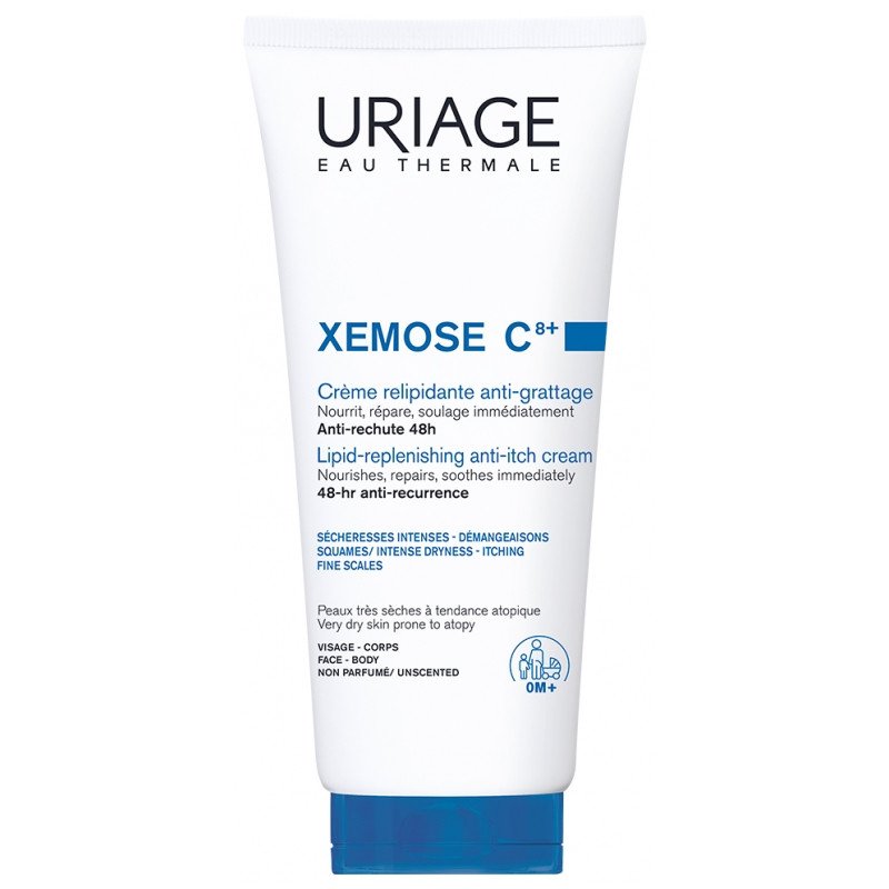 Uriage Xémose C8+ Crème Relipidante Anti-Grattage 200 ml 03Parapharm - Algérie, Beauté, Santé , Bien-être... Uriage Xémose C8+ Crème Relipidante Anti-Grattage 200 ml 03Parapharm - Algérie, Beauté, Santé , Bien-être...