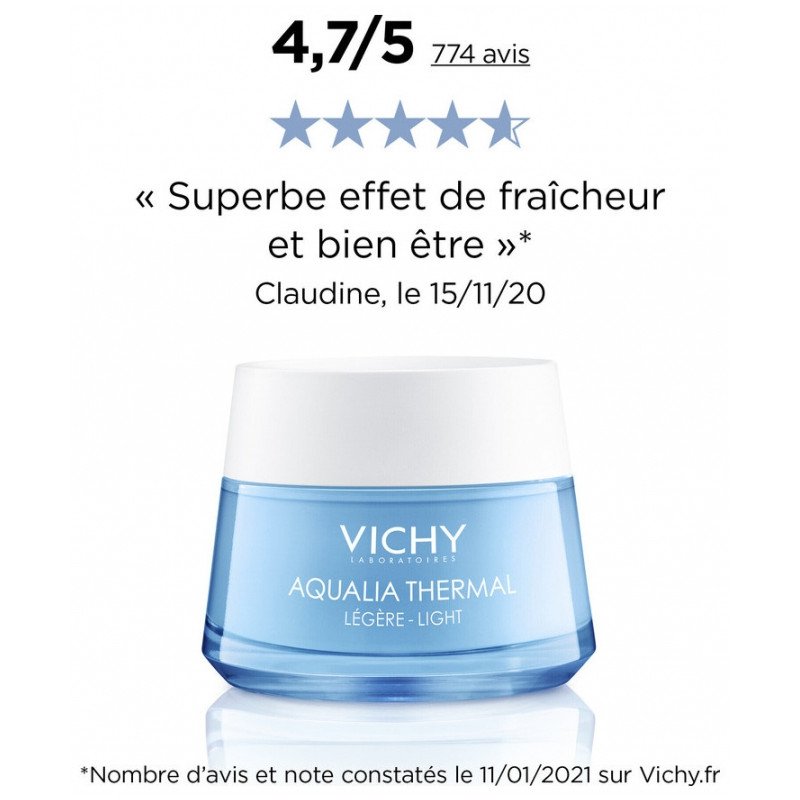 Vichy Aqualia Thermal Crème Réhydratante Légère 50 ml 03Parapharm - Algérie, Beauté, Santé , Bien-être... Vichy Aqualia Thermal Crème Réhydratante Légère 50 ml 03Parapharm - Algérie, Beauté, Santé , Bien-être...