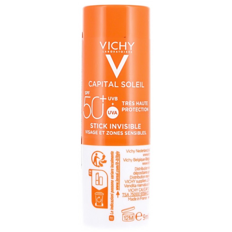 Vichy Capital Idéal Soleil Stick Très Haute Protection Zones Sensibles SPF50+ 9 g 03Parapharm - Algérie, Beauté, Santé , Bien-être... Vichy Capital Idéal Soleil Stick Très Haute Protection Zones Sensibles SPF50+ 9 g 03Parapharm - Algérie, Beauté, Santé , Bien-être...