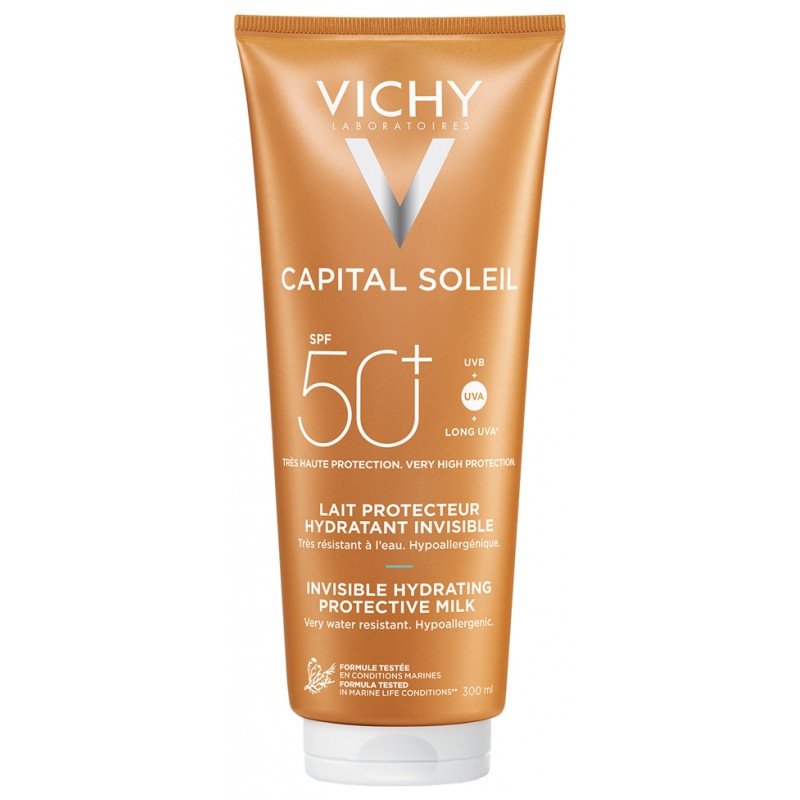 Vichy Capital Soleil Lait Protecteur Hydratant Invisible SPF50+ 300 ml 03Parapharm - Algérie, Beauté, Santé , Bien-être... Vichy Capital Soleil Lait Protecteur Hydratant Invisible SPF50+ 300 ml 03Parapharm - Algérie, Beauté, Santé , Bien-être...