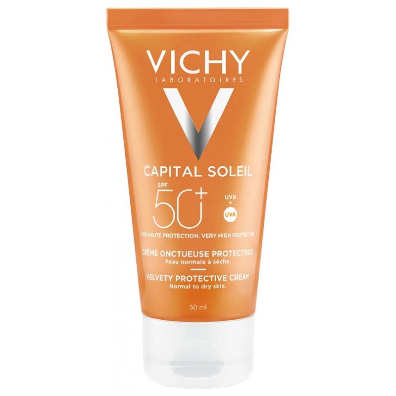 Vichy Capital Soleil Crème Onctueuse Protectrice SPF50+ 50 ml 03Parapharm - Algérie, Beauté, Santé , Bien-être... Vichy Capital Soleil Crème Onctueuse Protectrice SPF50+ 50 ml 03Parapharm - Algérie, Beauté, Santé , Bien-être...