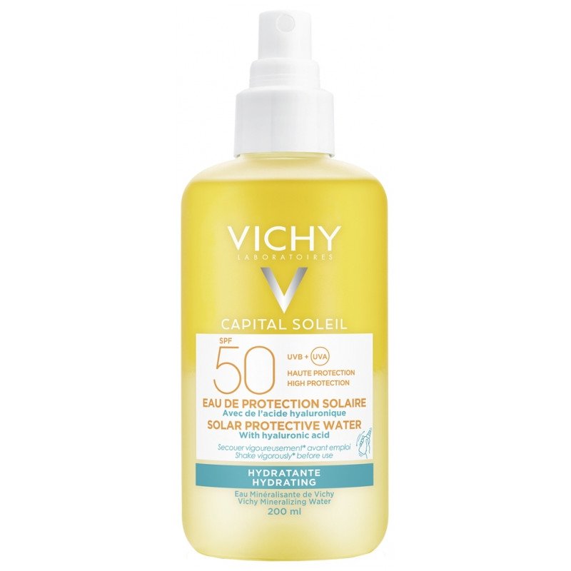 Vichy Capital Soleil Eau de Protection Solaire Hydratante SPF50 200 ml 03Parapharm - Algérie, Beauté, Santé , Bien-être... Vichy Capital Soleil Eau de Protection Solaire Hydratante SPF50 200 ml 03Parapharm - Algérie, Beauté, Santé , Bien-être...