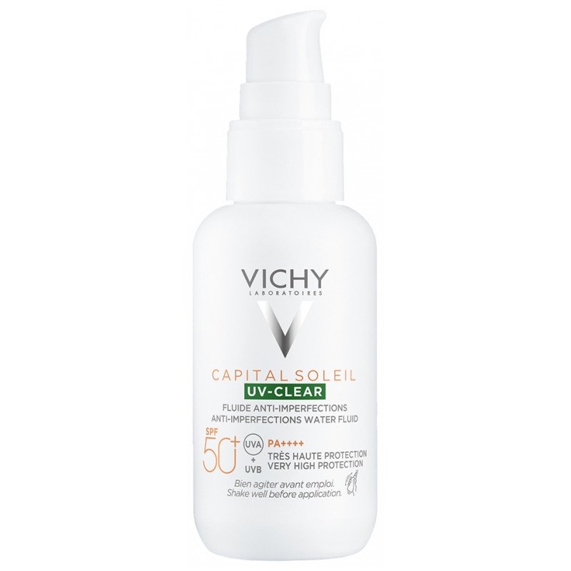 Vichy Capital Soleil UV-Clear Fluide Anti-Imperfections SPF50+ 40 ml 03Parapharm - Algérie, Beauté, Santé , Bien-être... Vichy Capital Soleil UV-Clear Fluide Anti-Imperfections SPF50+ 40 ml 03Parapharm - Algérie, Beauté, Santé , Bien-être...
