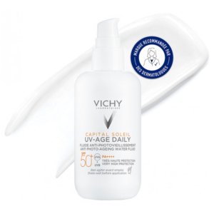 Vichy Capital Soleil UV-Age Daily Fluide Anti-Photovieillissement SPF50+ 80 ml 03Parapharm - Algérie, Beauté, Santé , Bien-être... Vichy Capital Soleil UV-Age Daily Fluide Anti-Photovieillissement SPF50+ 80 ml 03Parapharm - Algérie, Beauté, Santé , Bien-être...