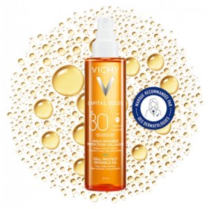 Vichy Capital Soleil Huile Invisible Protection Cellulaire SPF30 200 ml 03Parapharm - Algérie, Beauté, Santé , Bien-être... Vichy Capital Soleil Huile Invisible Protection Cellulaire SPF30 200 ml 03Parapharm - Algérie, Beauté, Santé , Bien-être...