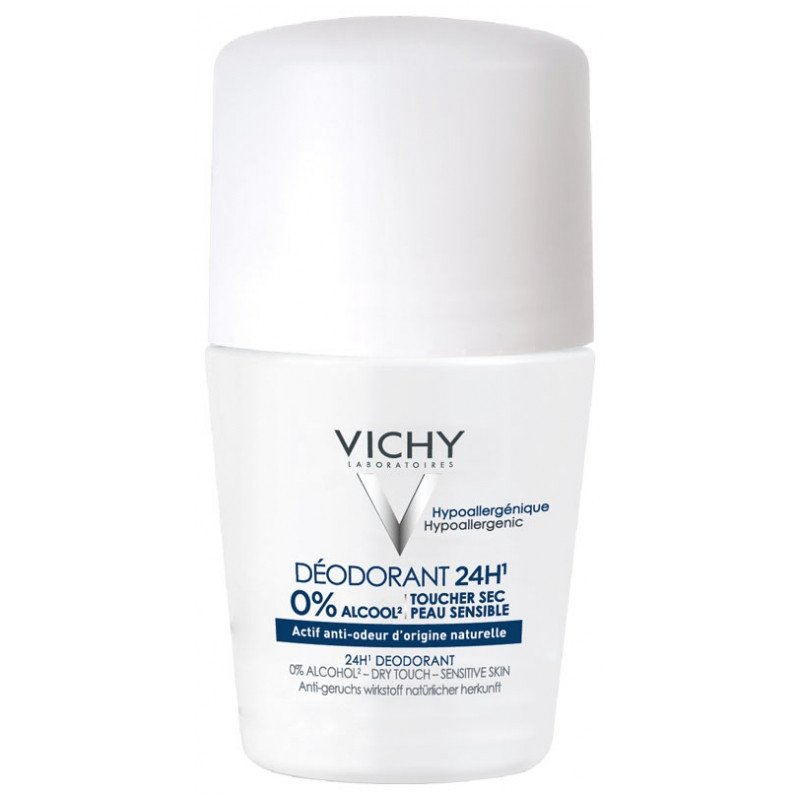 Vichy Déodorant 24H Toucher Sec Peau Sensible Roll-On 50 ml 03Parapharm - Algérie, Beauté, Santé , Bien-être... Vichy Déodorant 24H Toucher Sec Peau Sensible Roll-On 50 ml 03Parapharm - Algérie, Beauté, Santé , Bien-être...