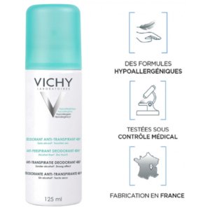 Vichy Déodorant Anti-Transpirant Efficacité 48H Lot de 2 x 125 ml 03Parapharm - Algérie, Beauté, Santé , Bien-être... Vichy Déodorant Anti-Transpirant Efficacité 48H Lot de 2 x 125 ml 03Parapharm - Algérie, Beauté, Santé , Bien-être...