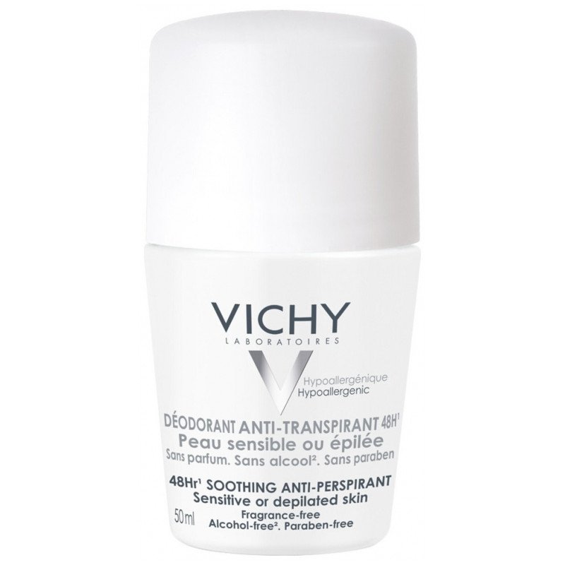 Vichy Déodorant Anti-Transpirant 48H Peaux Sensibles ou Epilées Roll-On Lot de 2 x 50 ml 03Parapharm - Algérie, Beauté, Santé , Bien-être... Vichy Déodorant Anti-Transpirant 48H Peaux Sensibles ou Epilées Roll-On Lot de 2 x 50 ml 03Parapharm - Algérie, Beauté, Santé , Bien-être...