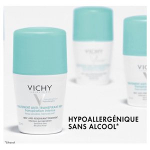 Vichy Déodorant Anti-Transpirant 48H Roll-On 50 ml 03Parapharm - Algérie, Beauté, Santé , Bien-être...