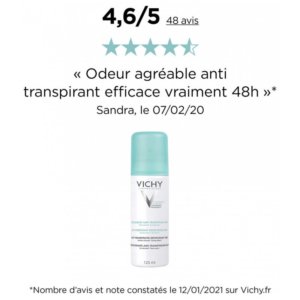 Vichy Déodorant Anti-Transpirant Efficacité 48H 125 ml 03Parapharm - Algérie, Beauté, Santé , Bien-être... Vichy Déodorant Anti-Transpirant Efficacité 48H 125 ml 03Parapharm - Algérie, Beauté, Santé , Bien-être...