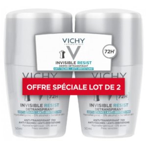 Vichy Déodorant Invisible Resist Dermo-Détranspirant 72H Roll-On Lot de 2 x 50 ml 03Parapharm - Algérie, Beauté, Santé , Bien-être... Vichy Déodorant Invisible Resist Dermo-Détranspirant 72H Roll-On Lot de 2 x 50 ml 03Parapharm - Algérie, Beauté, Santé , Bien-être...