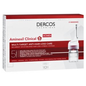 Vichy Dercos Aminexil Clinical 5 Femme 21 Monodoses 03Parapharm - Algérie, Beauté, Santé , Bien-être... Vichy Dercos Aminexil Clinical 5 Femme 21 Monodoses 03Parapharm - Algérie, Beauté, Santé , Bien-être...