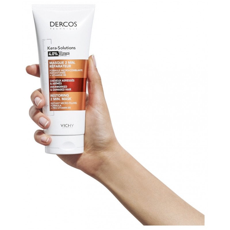 Vichy Dercos Kera Solutions Masque 2 Min. Réparateur Cheveux Agressés et Abîmés 200 ml 03Parapharm - Algérie, Beauté, Santé , Bien-être... Vichy Dercos Kera Solutions Masque 2 Min. Réparateur Cheveux Agressés et Abîmés 200 ml 03Parapharm - Algérie, Beauté, Santé , Bien-être...