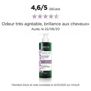 Vichy Dercos Nutrients Vitamin A.C.E Shampoing Brillance 250 ml 03Parapharm - Algérie, Beauté, Santé , Bien-être... Vichy Dercos Nutrients Vitamin A.C.E Shampoing Brillance 250 ml 03Parapharm - Algérie, Beauté, Santé , Bien-être...