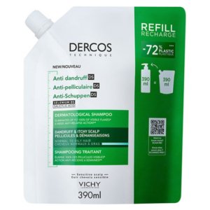 Vichy Dercos Shampoing Traitant Anti-Pelliculaire Cheveux Normaux à Gras Éco-Recharge 390 ml 03Parapharm - Algérie, Beauté, Santé , Bien-être...