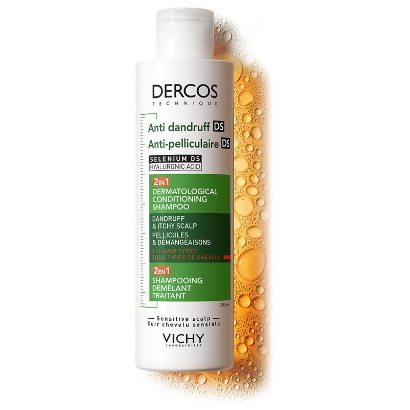 Vichy Dercos Shampoing Démêlant Traitant Anti-Pelliculaire DS 2en1 200 ml 03Parapharm - Algérie, Beauté, Santé , Bien-être... Vichy Dercos Shampoing Démêlant Traitant Anti-Pelliculaire DS 2en1 200 ml 03Parapharm - Algérie, Beauté, Santé , Bien-être...