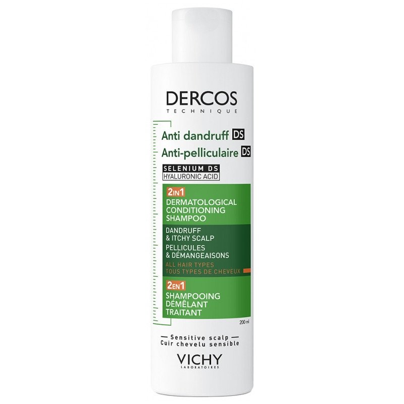 Vichy Dercos Shampoing Démêlant Traitant Anti-Pelliculaire DS 2en1 200 ml 03Parapharm - Algérie, Beauté, Santé , Bien-être... Vichy Dercos Shampoing Démêlant Traitant Anti-Pelliculaire DS 2en1 200 ml 03Parapharm - Algérie, Beauté, Santé , Bien-être...
