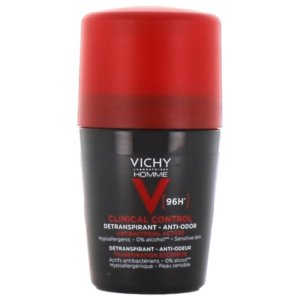 Vichy Homme Clinical Control Déodorant Détranspirant Anti-Odeur 96H Roll-On 50 ml 03Parapharm - Algérie, Beauté, Santé , Bien-être... Vichy Homme Clinical Control Déodorant Détranspirant Anti-Odeur 96H Roll-On 50 ml 03Parapharm - Algérie, Beauté, Santé , Bien-être...