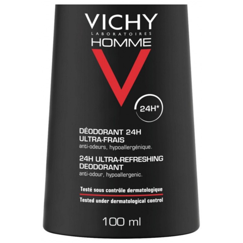 Vichy Homme Déodorant Ultra-Frais 24H Vaporisateur Lot de 2 x 100 ml 03Parapharm - Algérie, Beauté, Santé , Bien-être... Vichy Homme Déodorant Ultra-Frais 24H Vaporisateur Lot de 2 x 100 ml 03Parapharm - Algérie, Beauté, Santé , Bien-être...