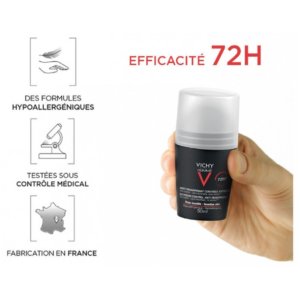 Vichy Homme Déodorant Anti-Transpirant 72H Contrôle Extrême Roll-On Lot de 2 x 50 ml 03Parapharm - Algérie, Beauté, Santé , Bien-être... Vichy Homme Déodorant Anti-Transpirant 72H Contrôle Extrême Roll-On Lot de 2 x 50 ml 03Parapharm - Algérie, Beauté, Santé , Bien-être...