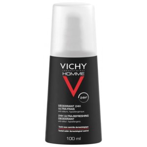 Vichy Homme Déodorant Ultra-Frais 24H Vaporisateur 100 ml 03Parapharm - Algérie, Beauté, Santé , Bien-être...