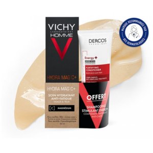 Vichy Homme Hydra Mag C+ Soin Hydratant Anti-Fatigue 50 ml + Dercos Energy+ Shampoing 50 ml Offert 03Parapharm - Algérie, Beauté, Santé , Bien-être... Vichy Homme Hydra Mag C+ Soin Hydratant Anti-Fatigue 50 ml + Dercos Energy+ Shampoing 50 ml Offert 03Parapharm - Algérie, Beauté, Santé , Bien-être...