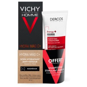 Vichy Homme Hydra Mag C+ Soin Hydratant Anti-Fatigue 50 ml + Dercos Energy+ Shampoing 50 ml Offert 03Parapharm - Algérie, Beauté, Santé , Bien-être... Vichy Homme Hydra Mag C+ Soin Hydratant Anti-Fatigue 50 ml + Dercos Energy+ Shampoing 50 ml Offert 03Parapharm - Algérie, Beauté, Santé , Bien-être...