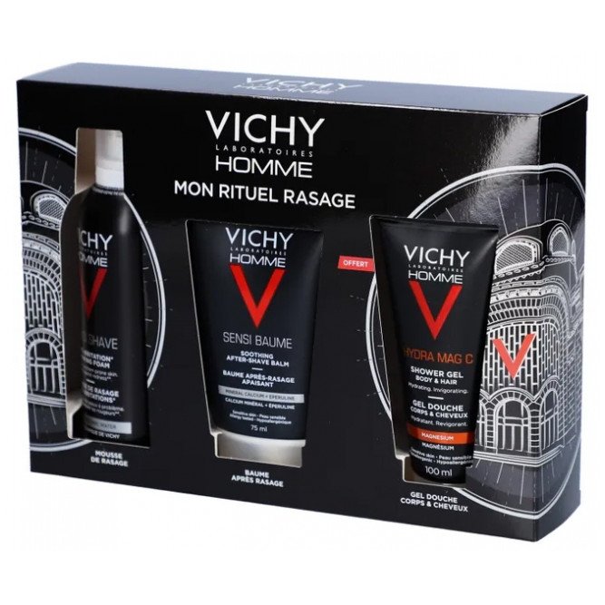 Vichy Homme Mon Rituel Rasage 03Parapharm - Algérie, Beauté, Santé , Bien-être... Vichy Homme Mon Rituel Rasage 03Parapharm - Algérie, Beauté, Santé , Bien-être...