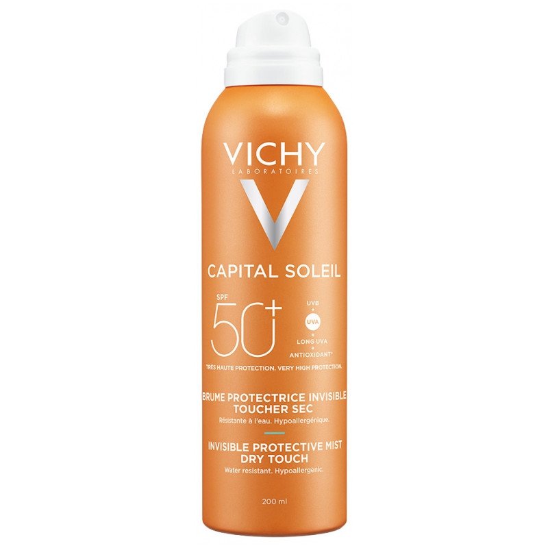 Vichy Capital Soleil Brume Protectrice Invisible SPF50+ 200 ml 03Parapharm - Algérie, Beauté, Santé , Bien-être... Vichy Capital Soleil Brume Protectrice Invisible SPF50+ 200 ml 03Parapharm - Algérie, Beauté, Santé , Bien-être...