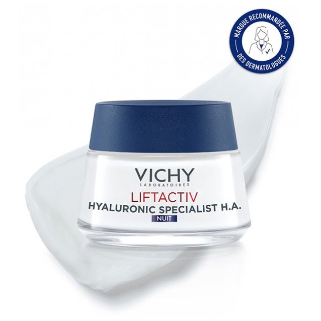 Vichy LiftActiv Hyaluronic Specialist H.A Crème Nuit 50 ml 03Parapharm - Algérie, Beauté, Santé , Bien-être... Vichy LiftActiv Hyaluronic Specialist H.A Crème Nuit 50 ml 03Parapharm - Algérie, Beauté, Santé , Bien-être...