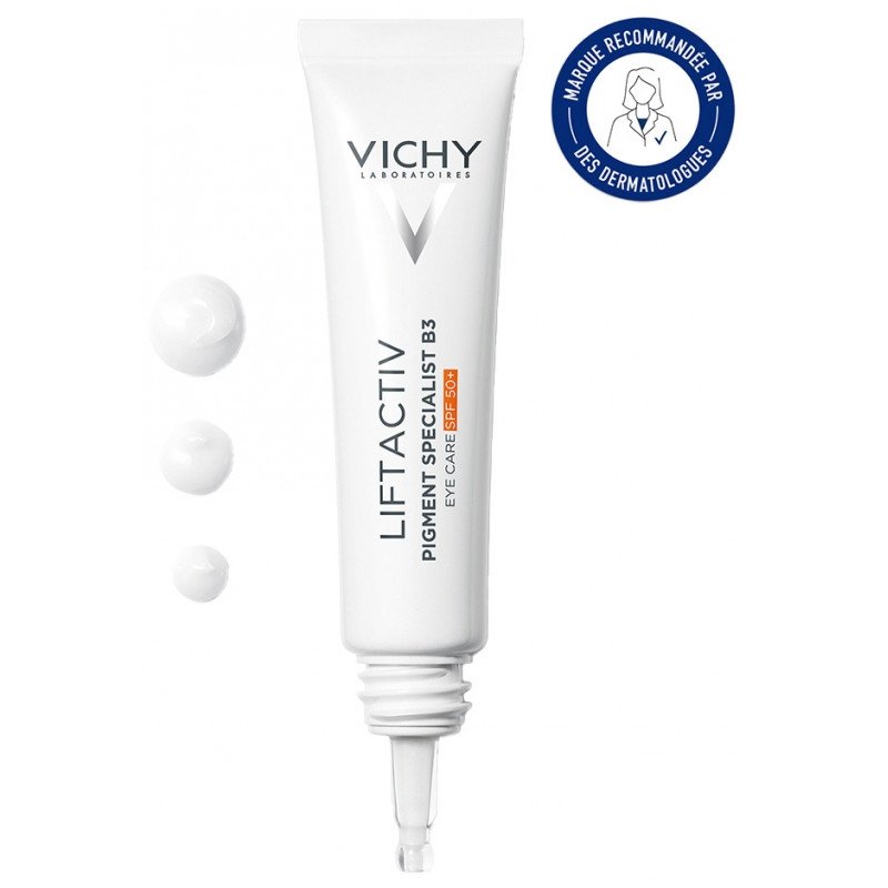 Vichy LiftActiv Soin Yeux Pigment Specialist B3 SPF50+ 15 ml 03Parapharm - Algérie, Beauté, Santé , Bien-être... Vichy LiftActiv Soin Yeux Pigment Specialist B3 SPF50+ 15 ml 03Parapharm - Algérie, Beauté, Santé , Bien-être...