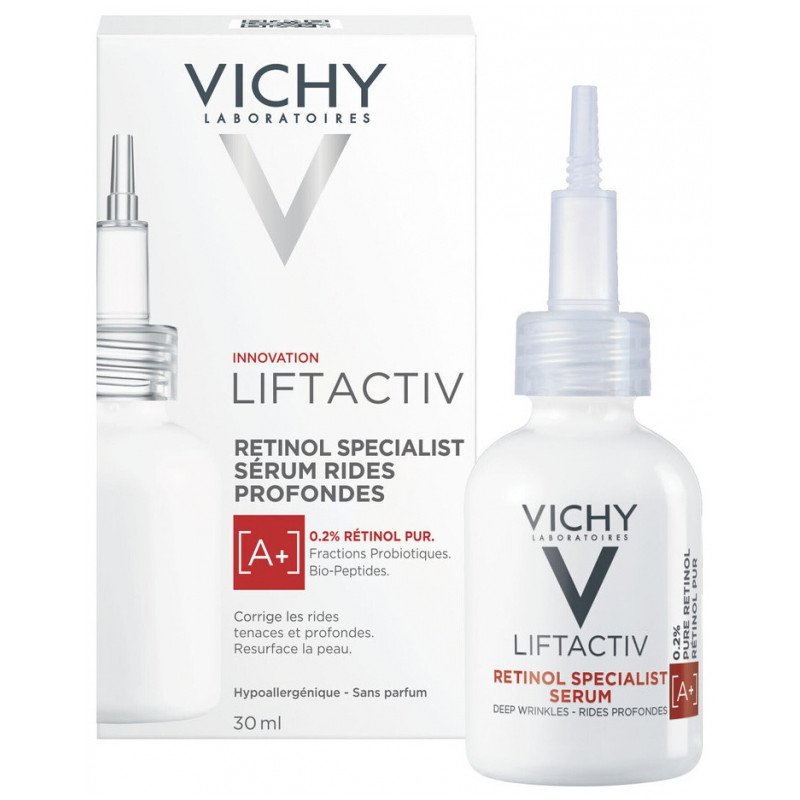 Vichy LiftActiv Sérum Retinol Specialist Rides Profondes 30 ml 03Parapharm - Algérie, Beauté, Santé , Bien-être... Vichy LiftActiv Sérum Retinol Specialist Rides Profondes 30 ml 03Parapharm - Algérie, Beauté, Santé , Bien-être...