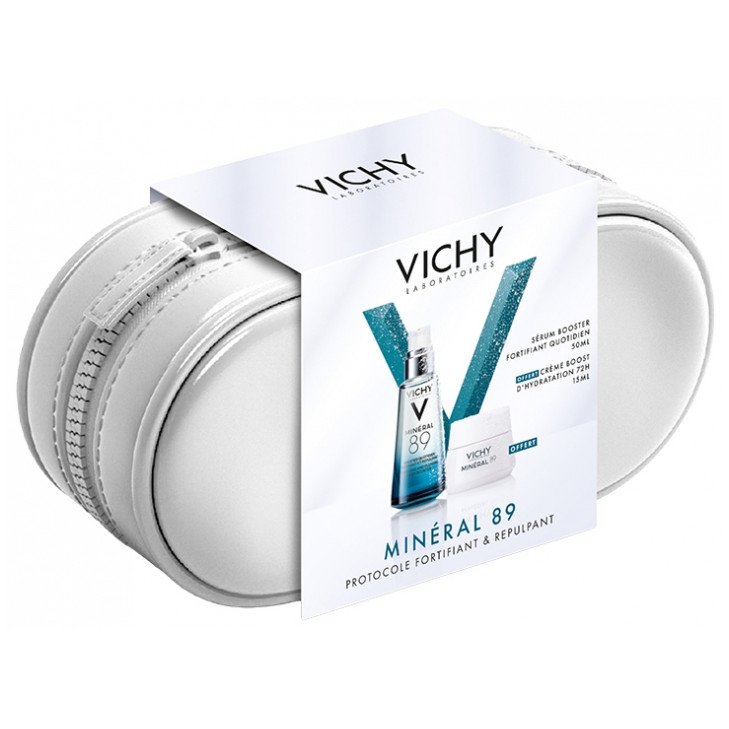 Vichy Minéral 89 Booster Quotidien Fortifiant et Repulpant 50 ml + Crème Boost d’Hydratation 72H 15 ml et sa Trousse Offertes 03Parapharm - Algérie, Beauté, Santé , Bien-être... Vichy Minéral 89 Booster Quotidien Fortifiant et Repulpant 50 ml + Crème Boost d’Hydratation 72H 15 ml et sa Trousse Offertes 03Parapharm - Algérie, Beauté, Santé , Bien-être...