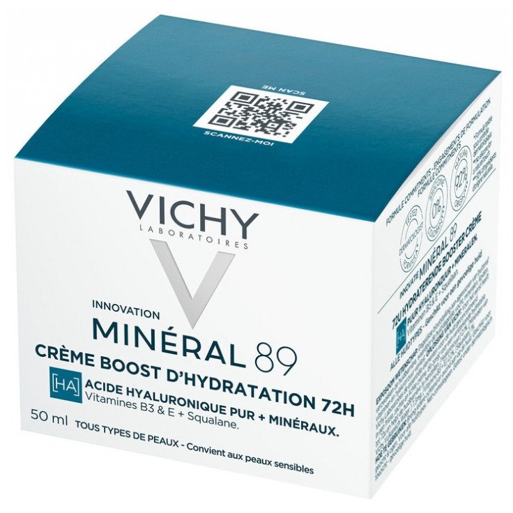 Vichy Minéral 89 Crème Boost d’Hydratation 72H 50 ml 03Parapharm - Algérie, Beauté, Santé , Bien-être... Vichy Minéral 89 Crème Boost d’Hydratation 72H 50 ml 03Parapharm - Algérie, Beauté, Santé , Bien-être...