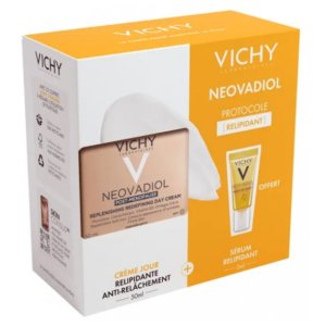 Vichy Neovadiol Post-Ménopause Crème Jour Relipidante Anti-Relâchement 50 ml + Meno 5 Bi-Sérum 5 ml Offert 03Parapharm - Algérie, Beauté, Santé , Bien-être...