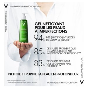 Vichy Normaderm Phytosolution Gel Purifiant Intense 200 ml 03Parapharm - Algérie, Beauté, Santé , Bien-être...